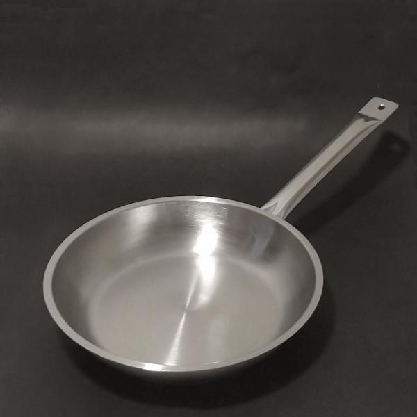 Bazar del Gastronómico - Equipamiento integral para la Gastronomia en Mar  del Plata SARTENES CHEF CERAMICA GRANITO 24 CM. MANGO BAKELITA SIMIL MADERA  G-1334-5